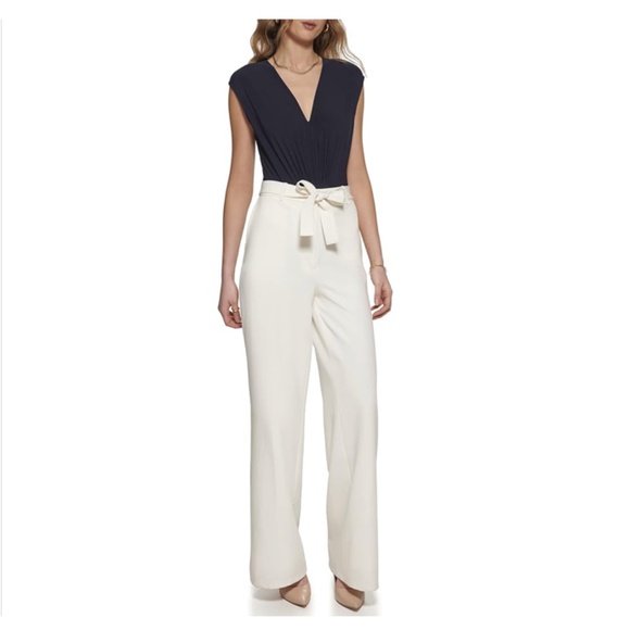 TOMMY HILFIGER Suit Separates Ivory Pants Size 8 - Picture 1 of 16